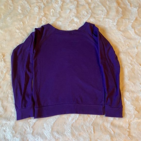Abercrombie & Fitch Purple Sweatshirt Ladies Size S - Picture 5 of 8
